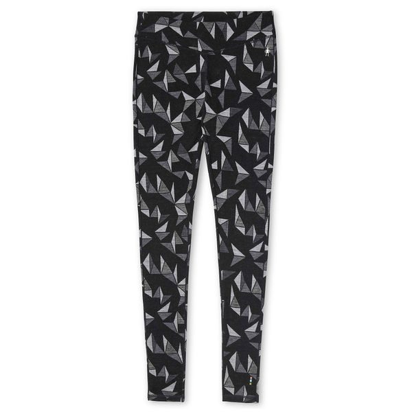W MERINO 250 BASELAYER PATTERN BOTTOM black pinwheel