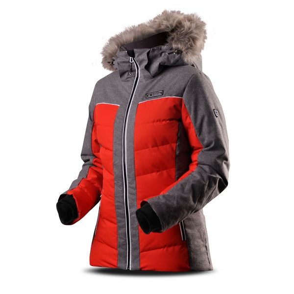 CORTINA, red/grey melange