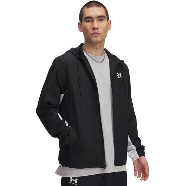 UA Rival Wvn Windbreaker, černá