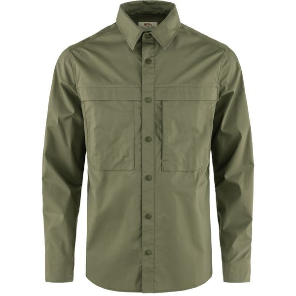 Abisko Trail Shirt LS M - Green