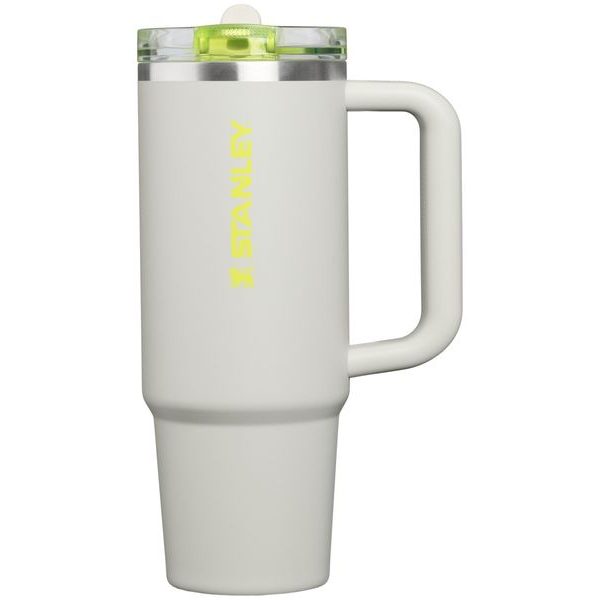Quencher ProTour Flip Straw Tumbler 890 ml Pale Stone Atomic