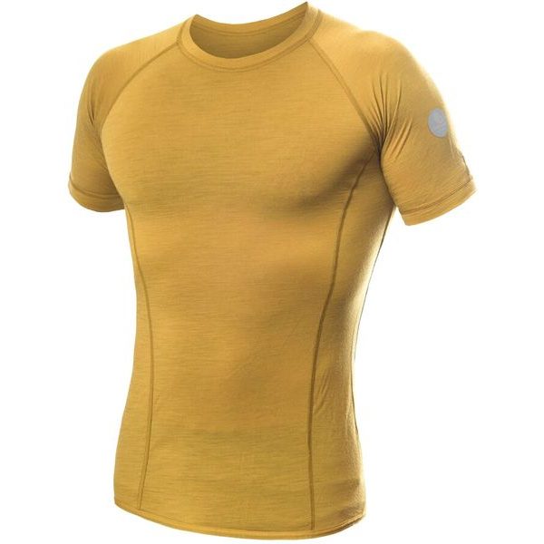 MERINO AIR pánské triko kr.rukáv mustard