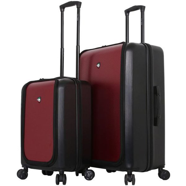 M1709/2 101 L černá/vínová