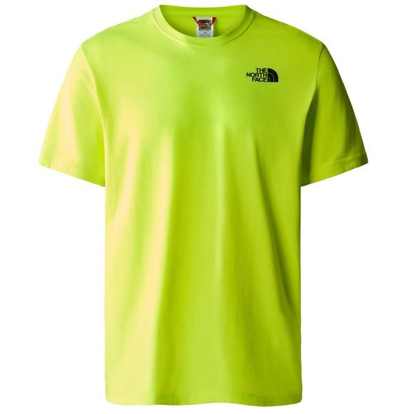 M S/S RED BOX TEE LEDYELLW/TNFBLK
