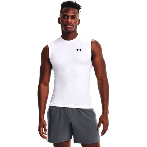 UA HG Armour Comp SL-WHT