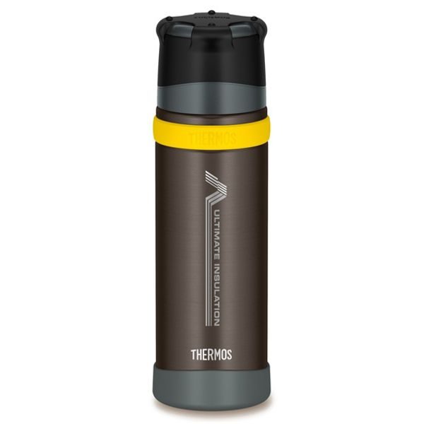 Thermos with cup for extreme conditions 500 ml brown