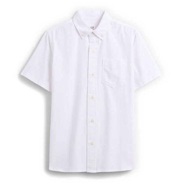 884189-01 Dětská košile Oxford Bílá
