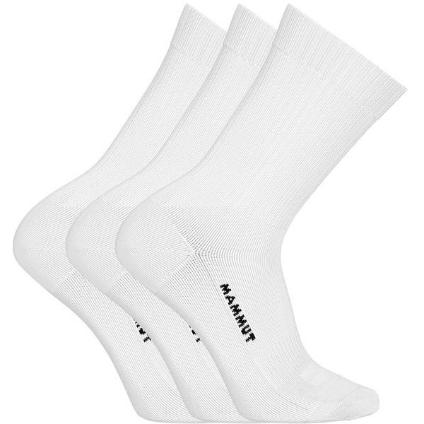 Everyday Crew Socks 3 Pack white-black