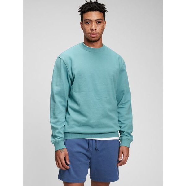 750734-14 Mikina fleece, Modrá