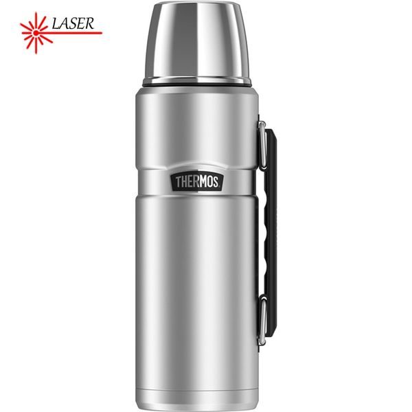 Termoska na nápoje s madlem 1200 ml nerez