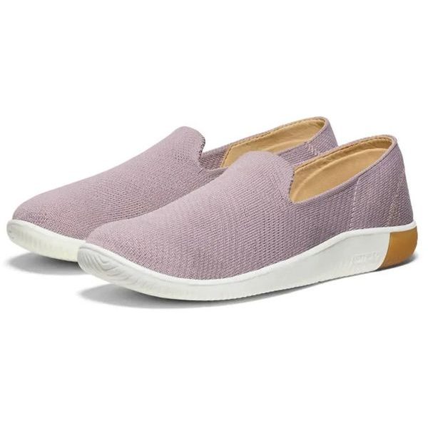 KNX KNIT SLIP-ON W, Toadstool/Cameo Rose