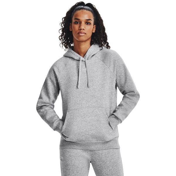 UA Rival Fleece Hoodie-GRY