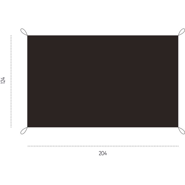 Friluft 2 Footprint Black