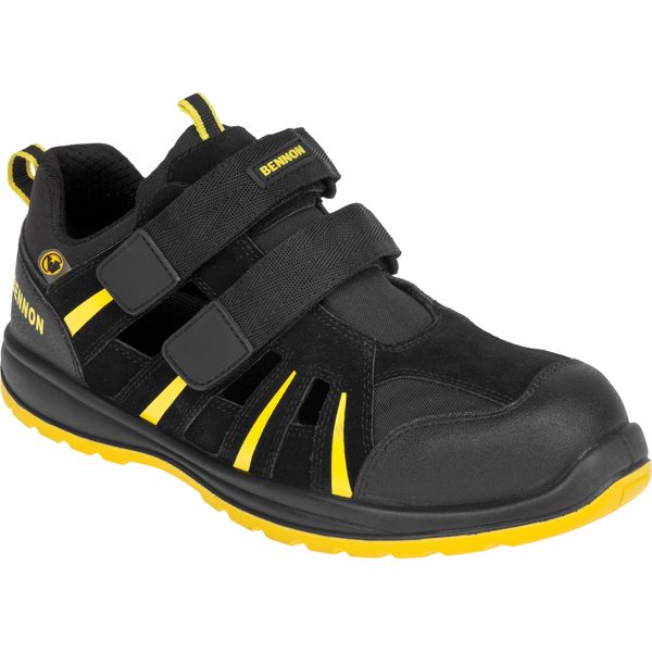 RIBBON S1 ESD Sandal Black