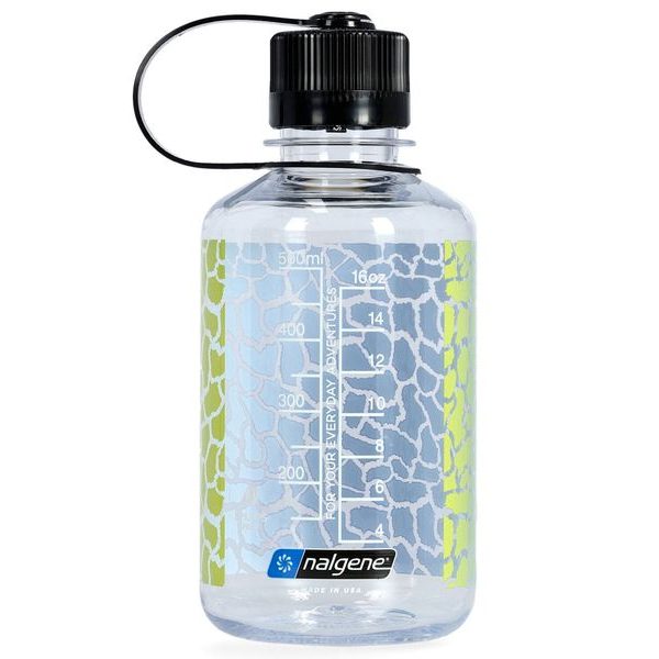 Narrow Mouth 500 ml, Clear Rainbow Giraffe