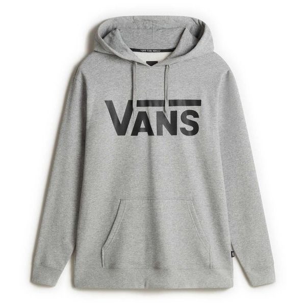 VANS CLASSIC PULLOVER HOODIE, Cement Heather-Black
