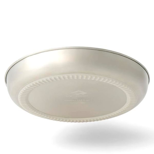 Detour Stainless Steel Plate, Moonstruck Grey