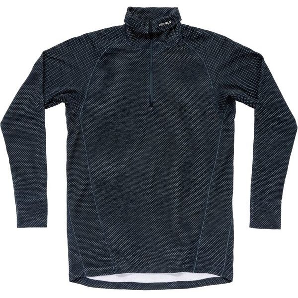 Duo Active Merino 205 Z.Neck Man, Ink