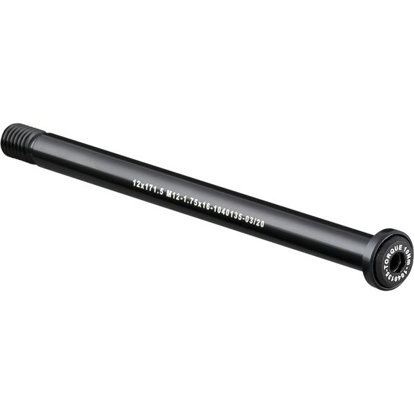 Skewer Bontrager Thru Axle Length Black Rear