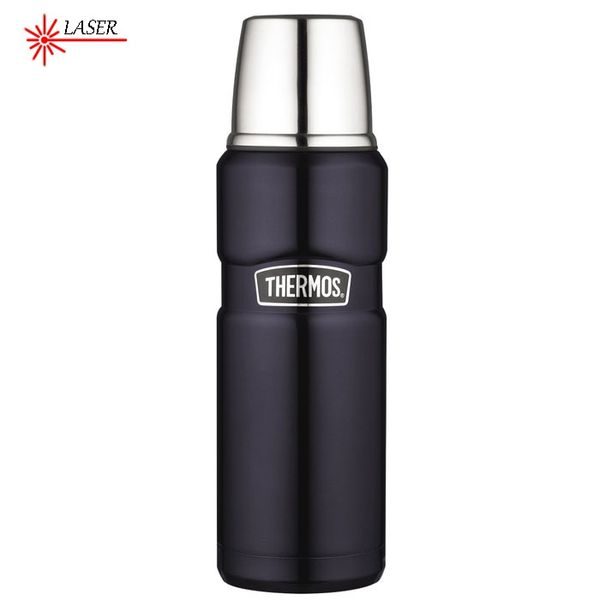 Termoska na nápoje 470 ml tmavě modrá