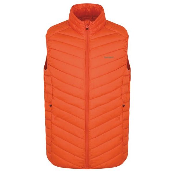 Pánská péřová vesta Dresles M orange