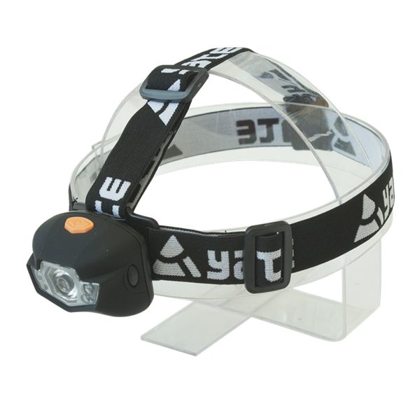 PANTER 3 W CREE+2 LED černá