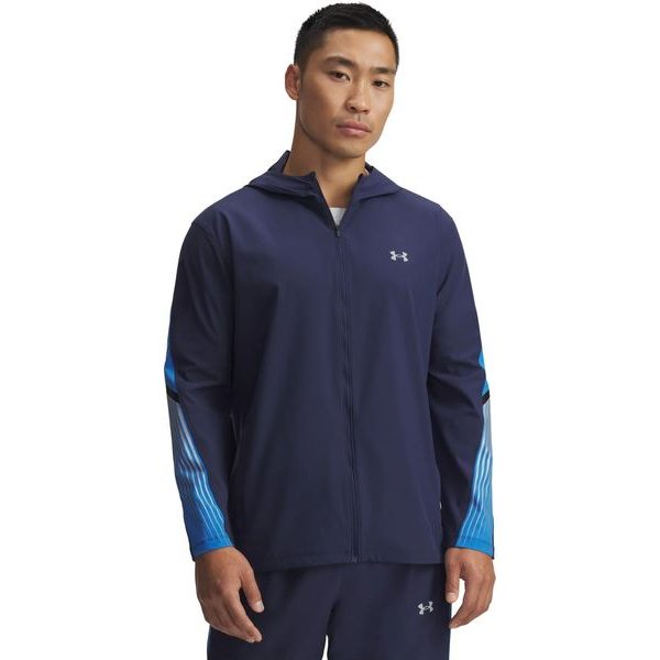 UA Velociti Storm Hooded Jkt 403-BLU