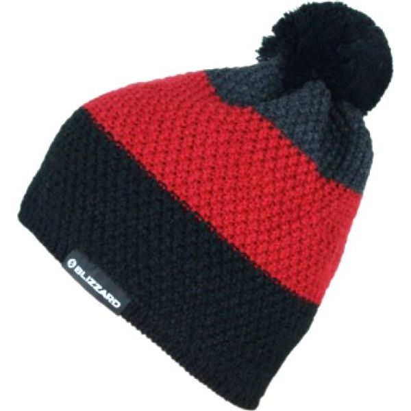 Silvretta, black/red/grey
