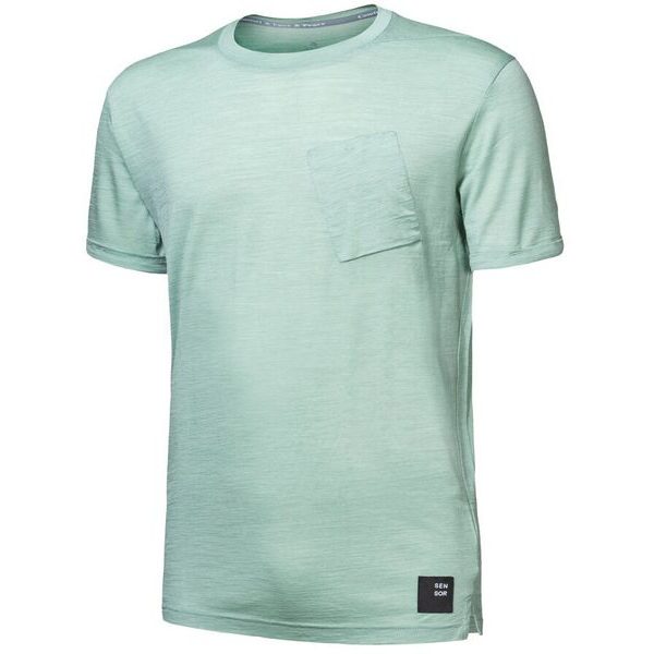 MERINO AIR traveller pánské triko kr.rukáv basil green