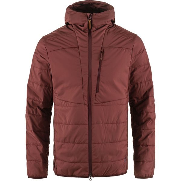 Keb Padded Hoodie M Maroon