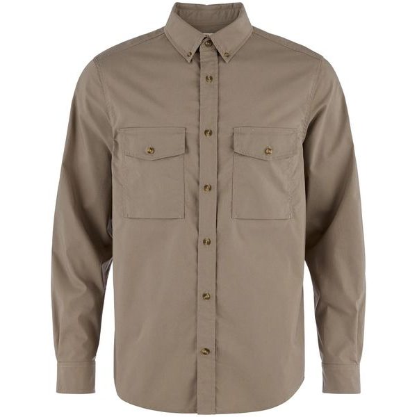 Övik G-1000 Shirt LS M Suede Brown