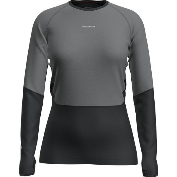 Women Mer 200 Oasis+ LS Crewe BLACK/JET HTHR/UNDYED/CB