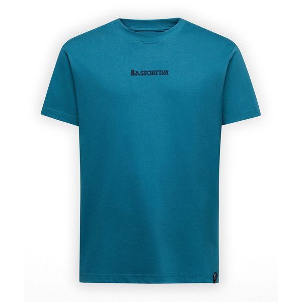 Eighties Logo T-Shirt M Lake/Night Sky