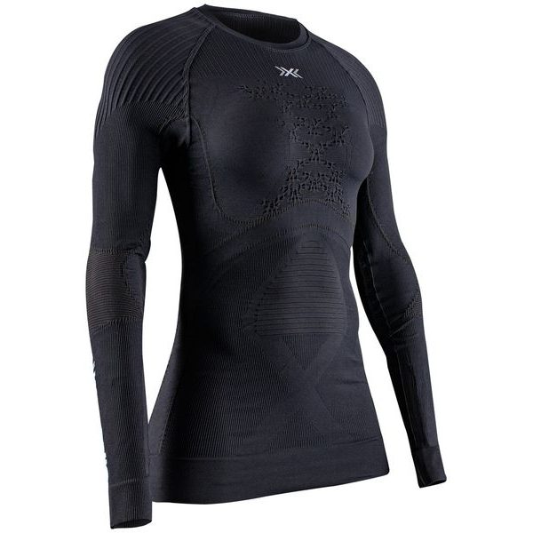 ENERGY ACCUMULATOR 4.0 SHIRT ROUND NECK LG SL WMN Opal Black/Arctic White