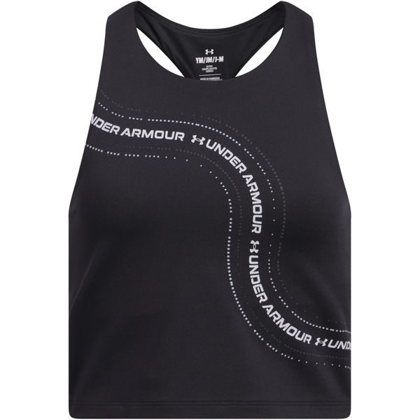 G Motion Branded Crop Tank černá