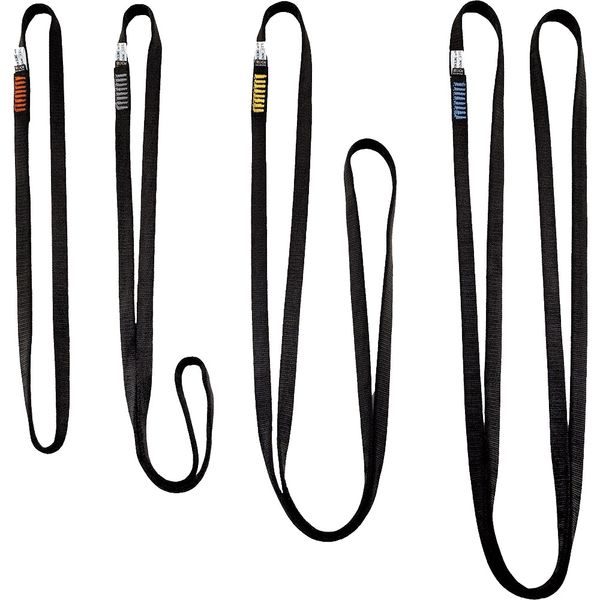 Oko pracovní dvojité PA 25mm/80cm černá