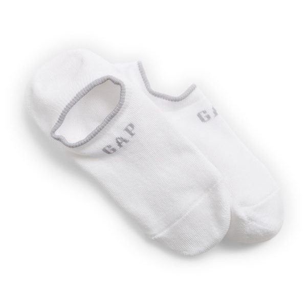 861437-03 Ponožky Gap Athletic Unisex, 1 pár Bílá