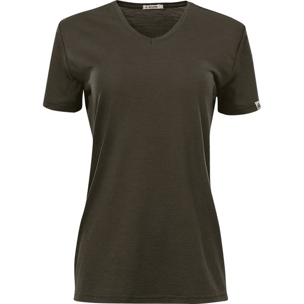 LightWool 180 Loose fit Tee W Chocolate Plum