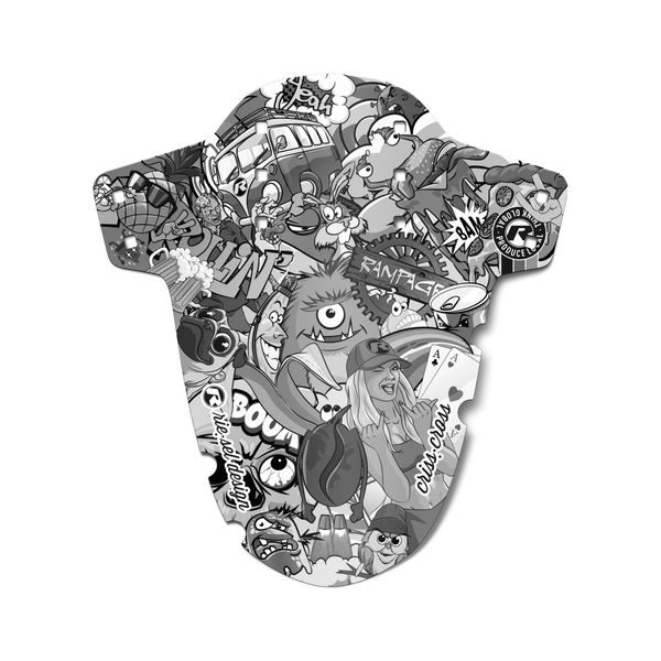 Criss:cross Stickerbomb eyecatcher ultra black