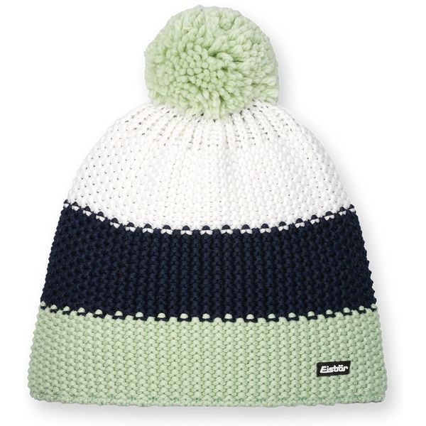 Star Pompon MÜ Khaki-Limette-Weiß