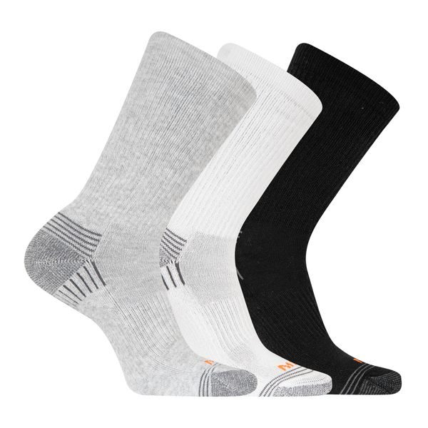 RECYCLED EVERYDAY CREW (3 packs), gray heather