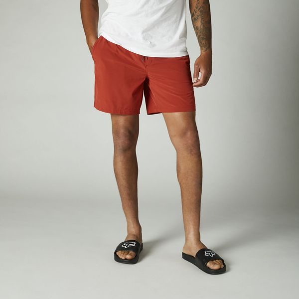 Beaten Path Volley Short, Red Clear