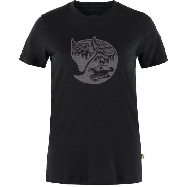 Abisko Wool Fox SS W Black-Iron Grey
