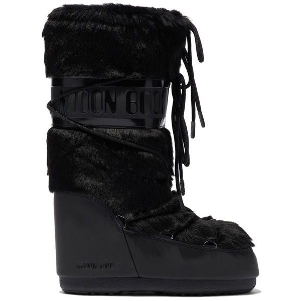ICON FAUX FUR BLACK