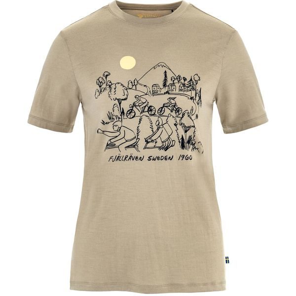 Hoja Lugnt Wool T-shirt W Fossil