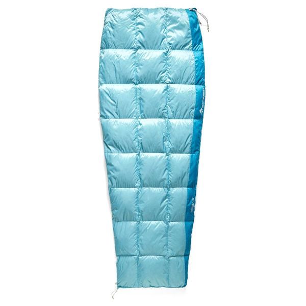 Traveller 7C Down Sleeping Bag Long Aqua Sea Blue