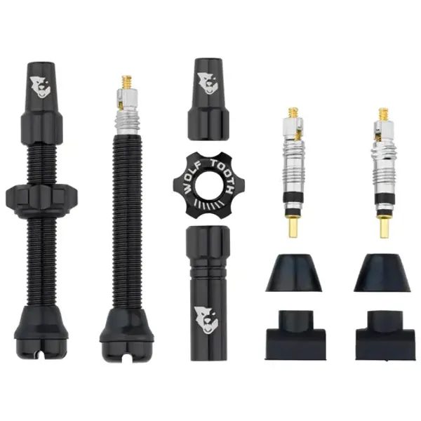 Tubeless Valve Stem Kit 44mm černá