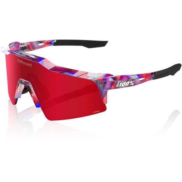 SPEEDCRAFT® SL FDJ Gloss Translucent Red/Blue HiPER® Fire Red Mirror Lens
