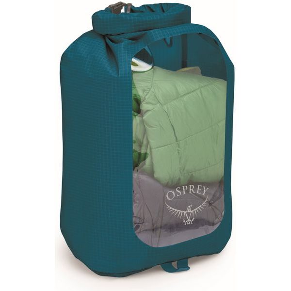 DRY SACK 12 W/WINDOW, waterfront blue