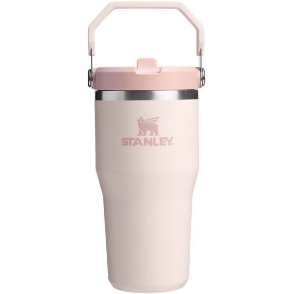 IceFlow™ Flip Straw 2.0 Tumbler 600 ml Rose Quartz